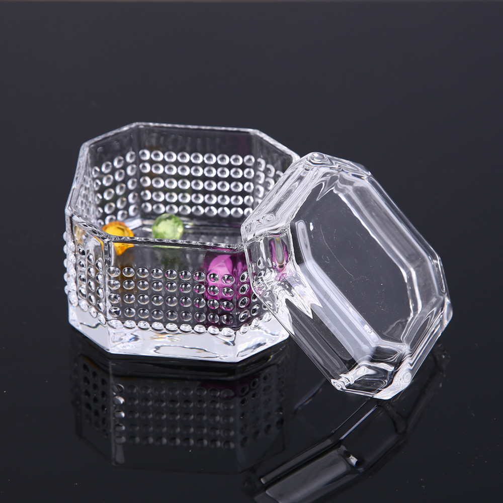 caixa de jóias de cristal crystal glass jewel box