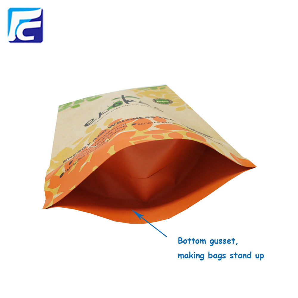 Τσάντα από αλουμίνιο Zip Stand Up Aluminum Foil Bag