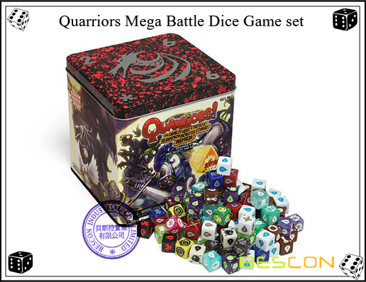 Quarriors Mega Battle Dice Game set Quarriors Mega Battle Dice Game set