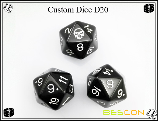 Custom Dice D20