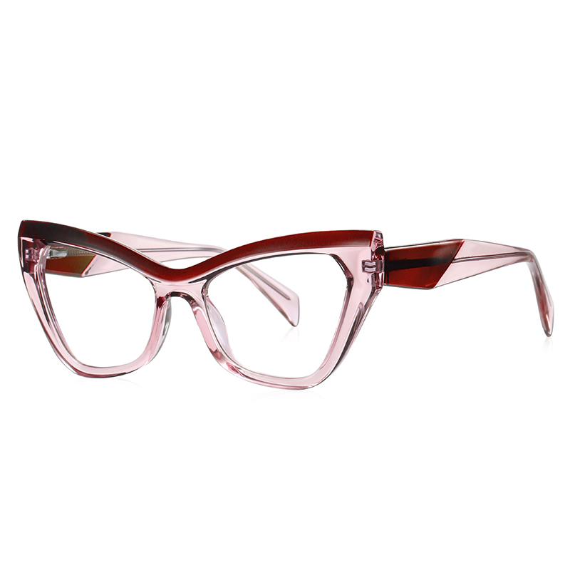 Colorblocked TR Optical Frame For Women Colorblocked TR Optical Frame For Women