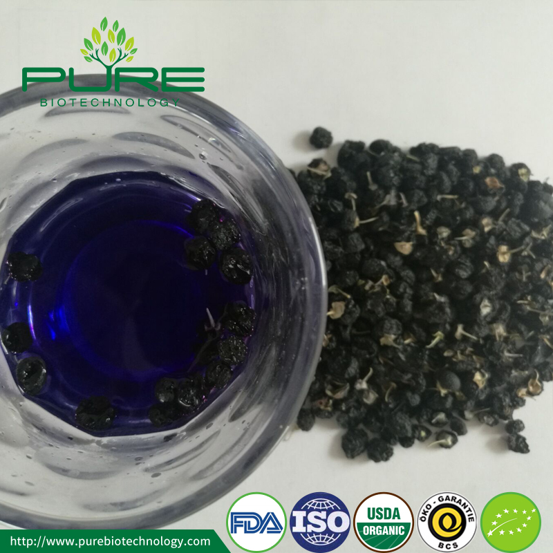 % 100 Doğal Organik Siyah Wolfberry 100% Natural Organic Black Wolfberry