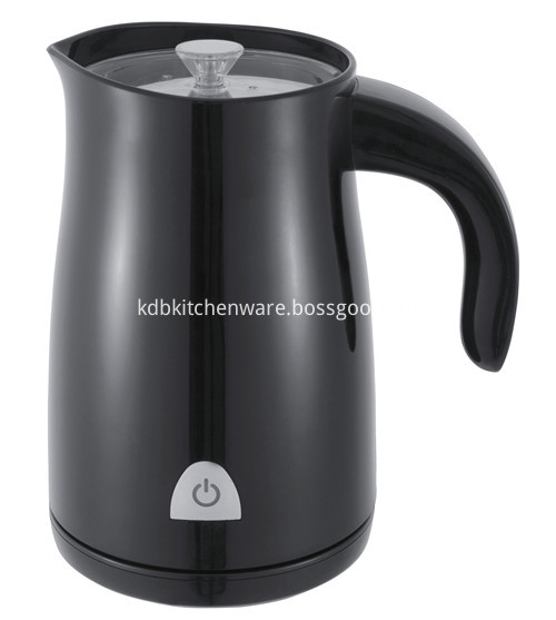 black color milk frother