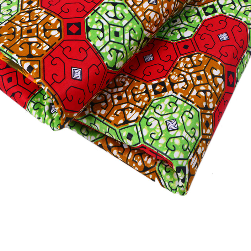 2018 अंकारा अफ्रीकी वैक्स प्रिंट फैब्रिक कपास 2018 Ankara African Wax Print Fabric Cotton