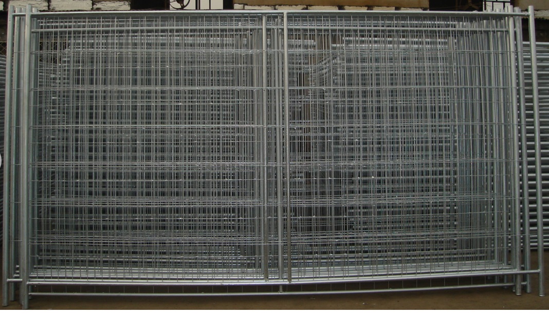 Temporary fencing panel