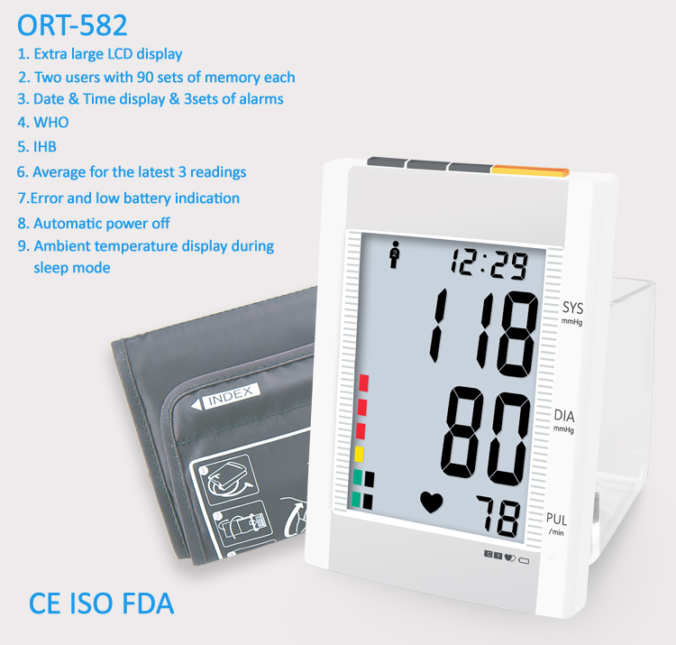ORT582-ciśnieniomierz krwi ORT582-blood-pressure-monitor