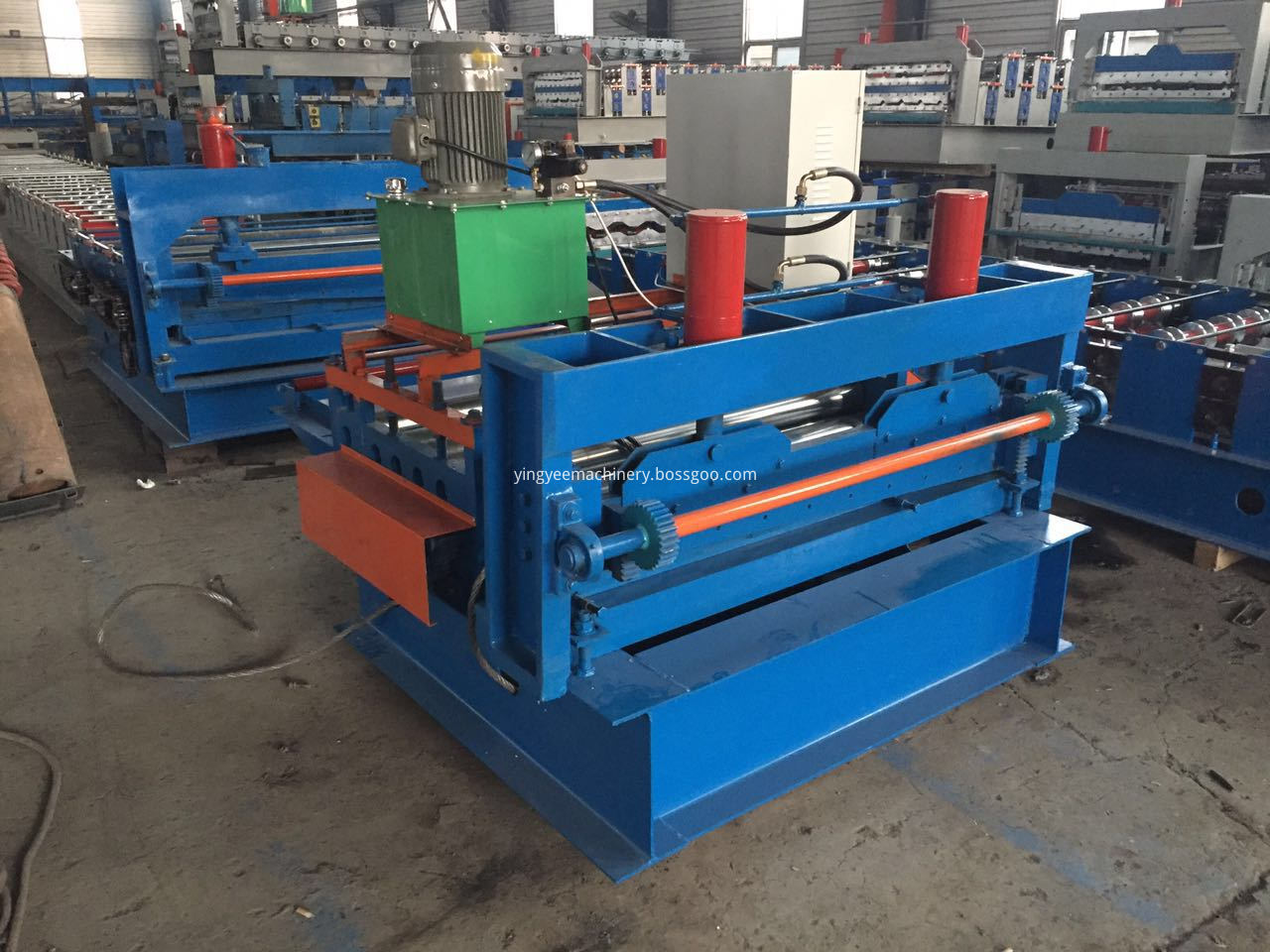 Straightening machine