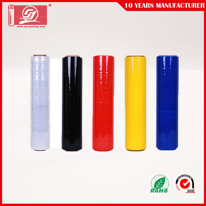 Colorful stretch film