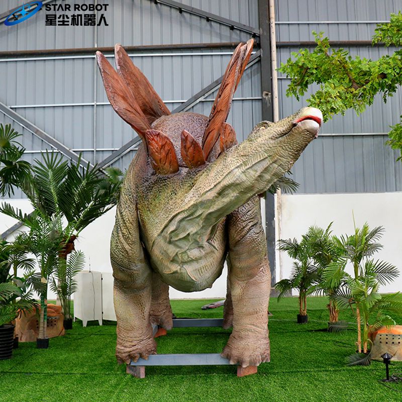 Realistic Animatronic Dinosaur Stegosaurus Realistic Animatronic Dinosaur Stegosaurus