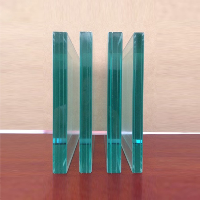 Triple laminated glass