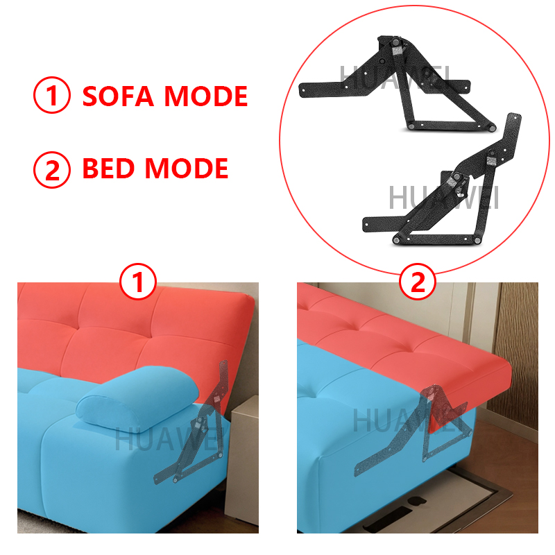 HUAWEI Furniture Hinge for Sofa Bed Mechanism Adjustable Multifunctional Sofa Bed Hinge Furniture Hardware Accessories Fittings2 HUAWEI Furniture Hinge for Sofa Bed Mechanism Adjustable Multifunctional Sofa Bed Hinge Furniture Hardware Accessories Fittings2