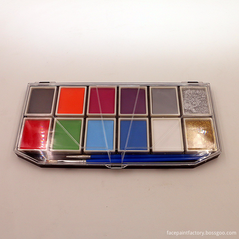 12色フェイスペイント 12 Colors Face Paint
