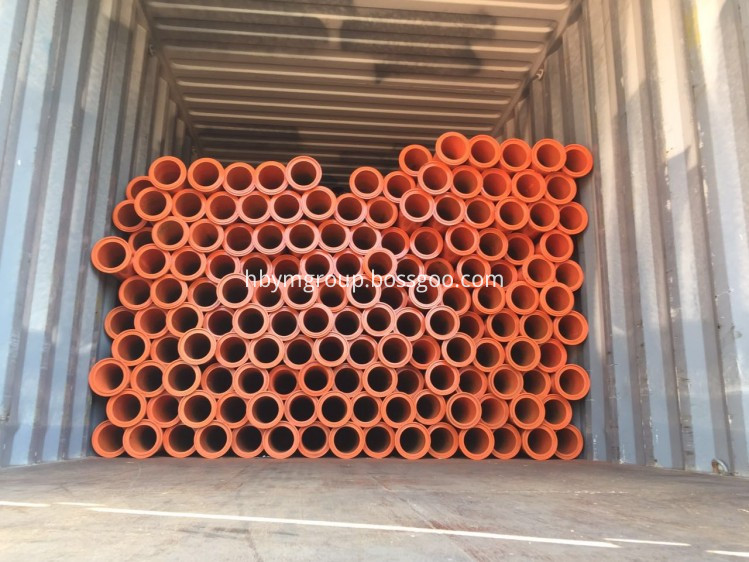 schwing spare parts load in container