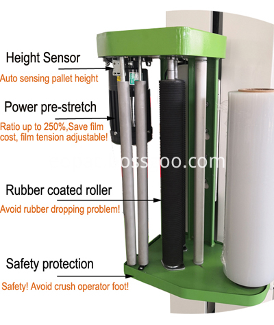 Palettenstretchwickelmaschine Pallet Stretch Wrapper Machine