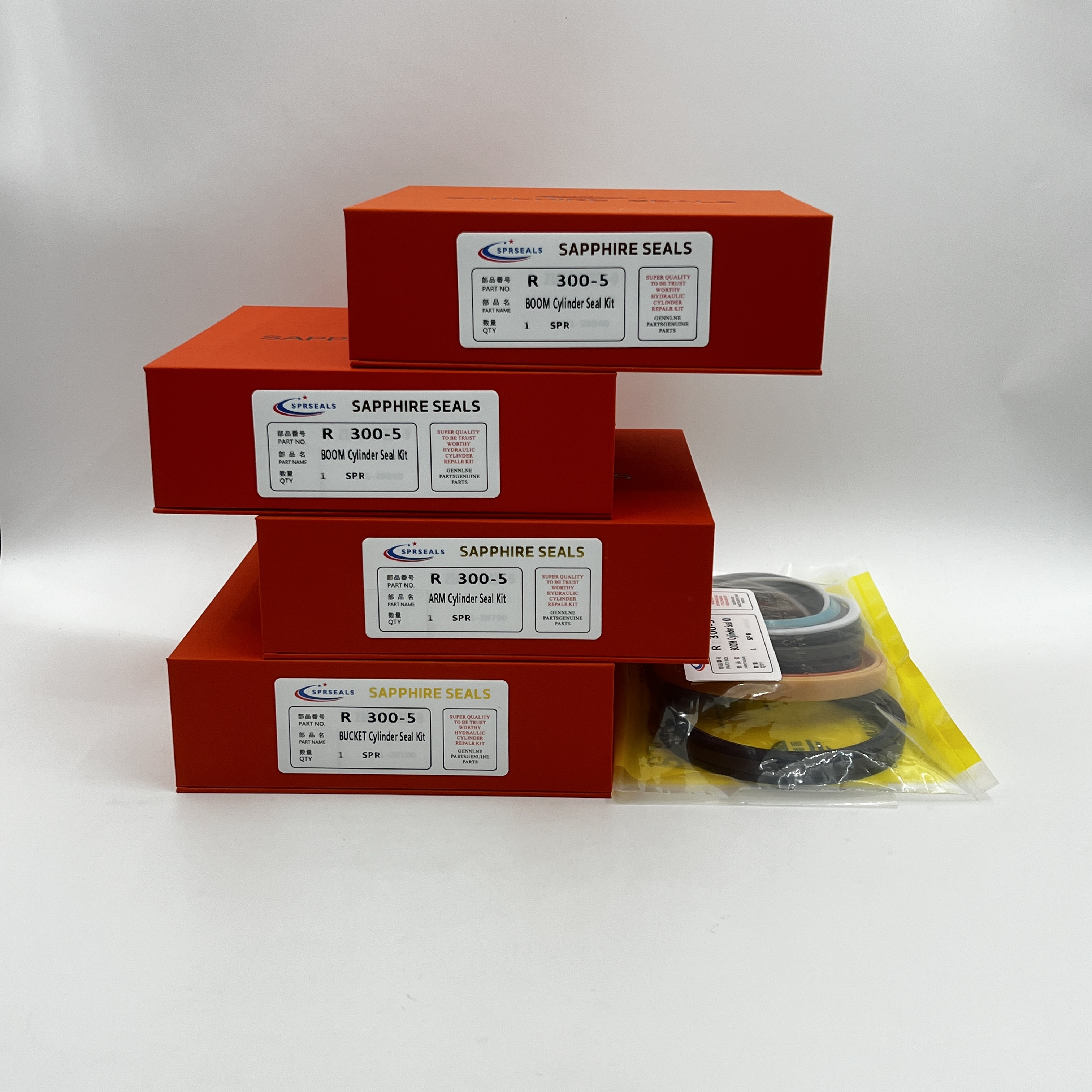 R 300-5 Hydraulic seal repair kit (1) R 300-5 Hydraulic seal repair kit (1)