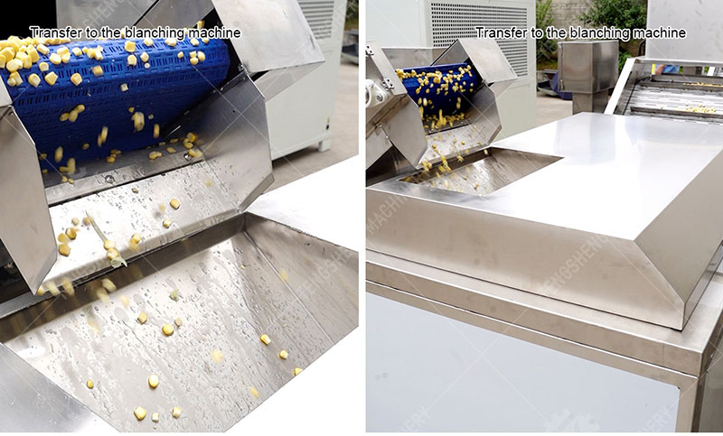 sweet corn processing equipment sweet corn processing equipment