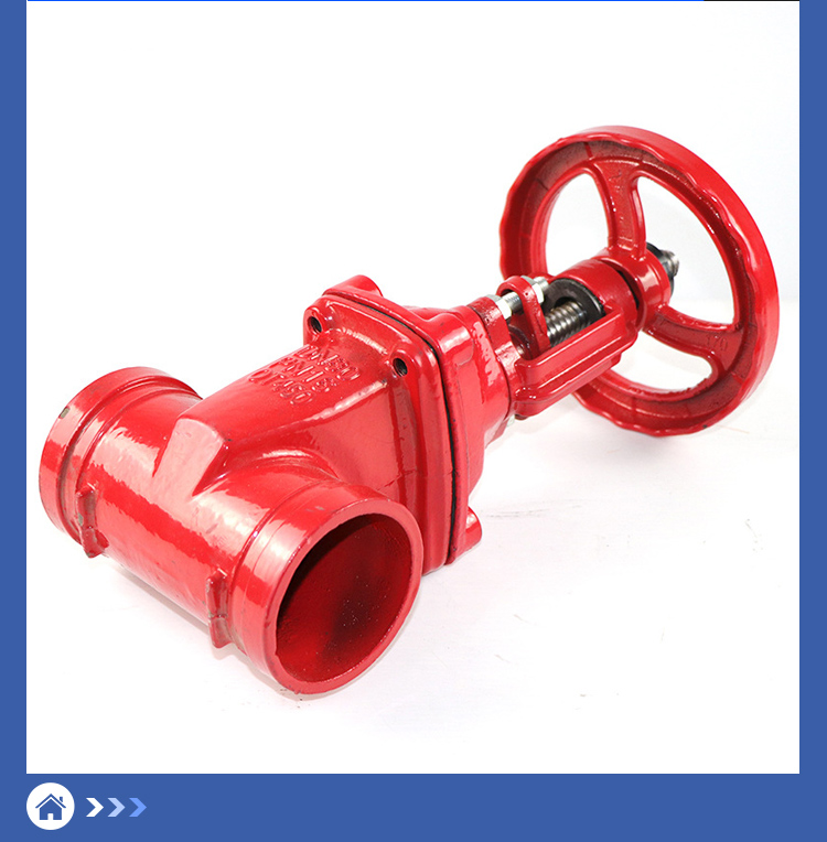 Grooved End Gate Valve Grooved End Gate Valve