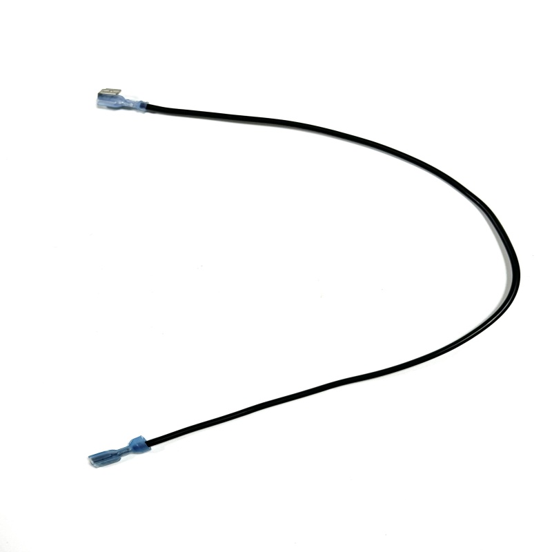14AWG Black Jumper Wire Harness with Quick Disconnect Terminals Length 16 Inch 14AWG Black Jumper Wire Harness with Quick Disconnect Terminals Length 16 Inch