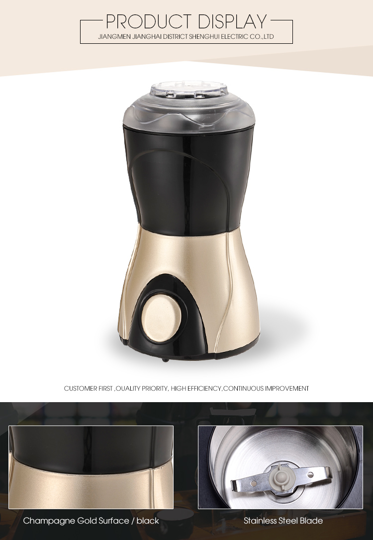 Household Bean Automatic Coffee Grinder Portable Household Bean Automatic Coffee Grinder Portable