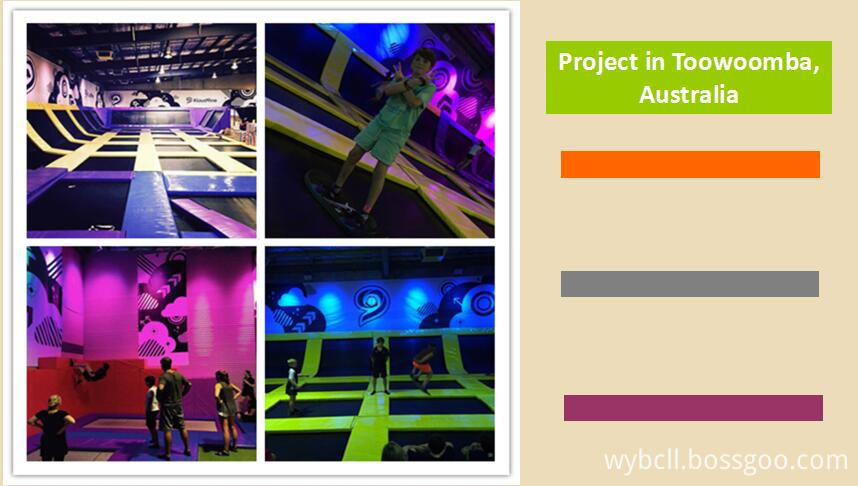 Projects of jumping trampoline park Projects of jumping trampoline park
