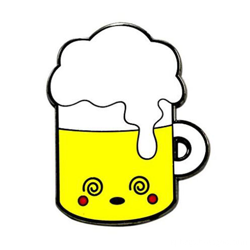 Kawaii Beer Pin