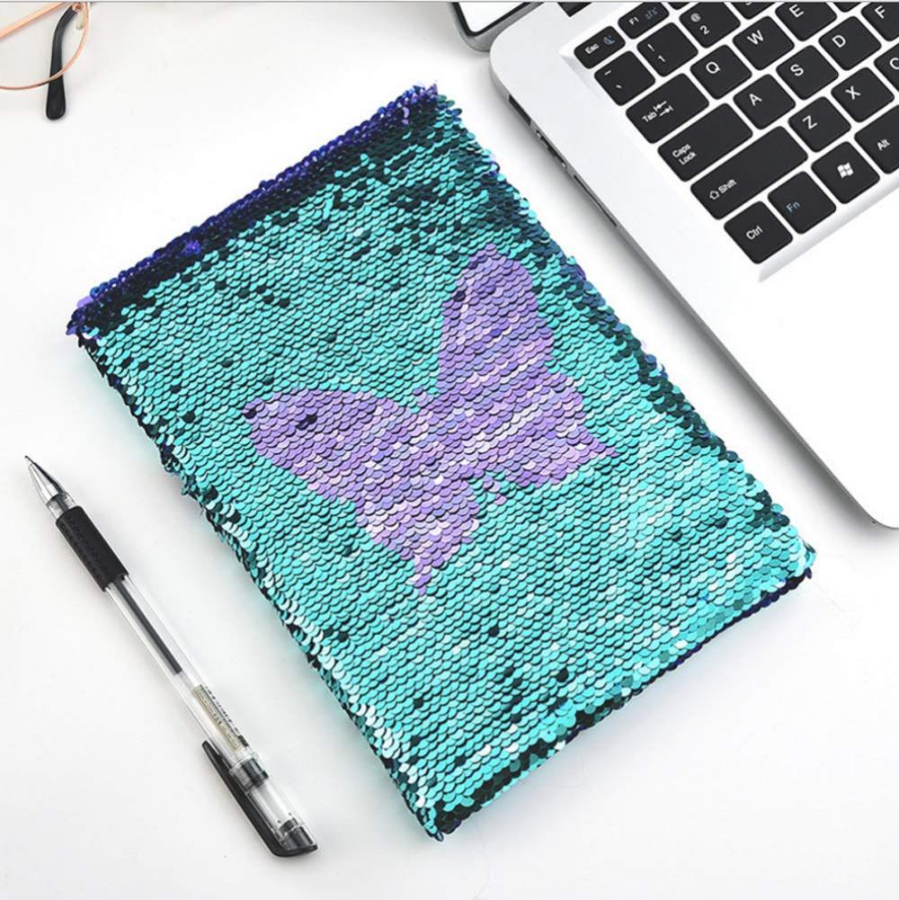 Butterfly Reversible Sequin Notebook 2 Butterfly Reversible Sequin Notebook 2