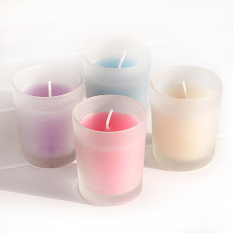 frosted glass jar candles (5) frosted glass jar candles (5)