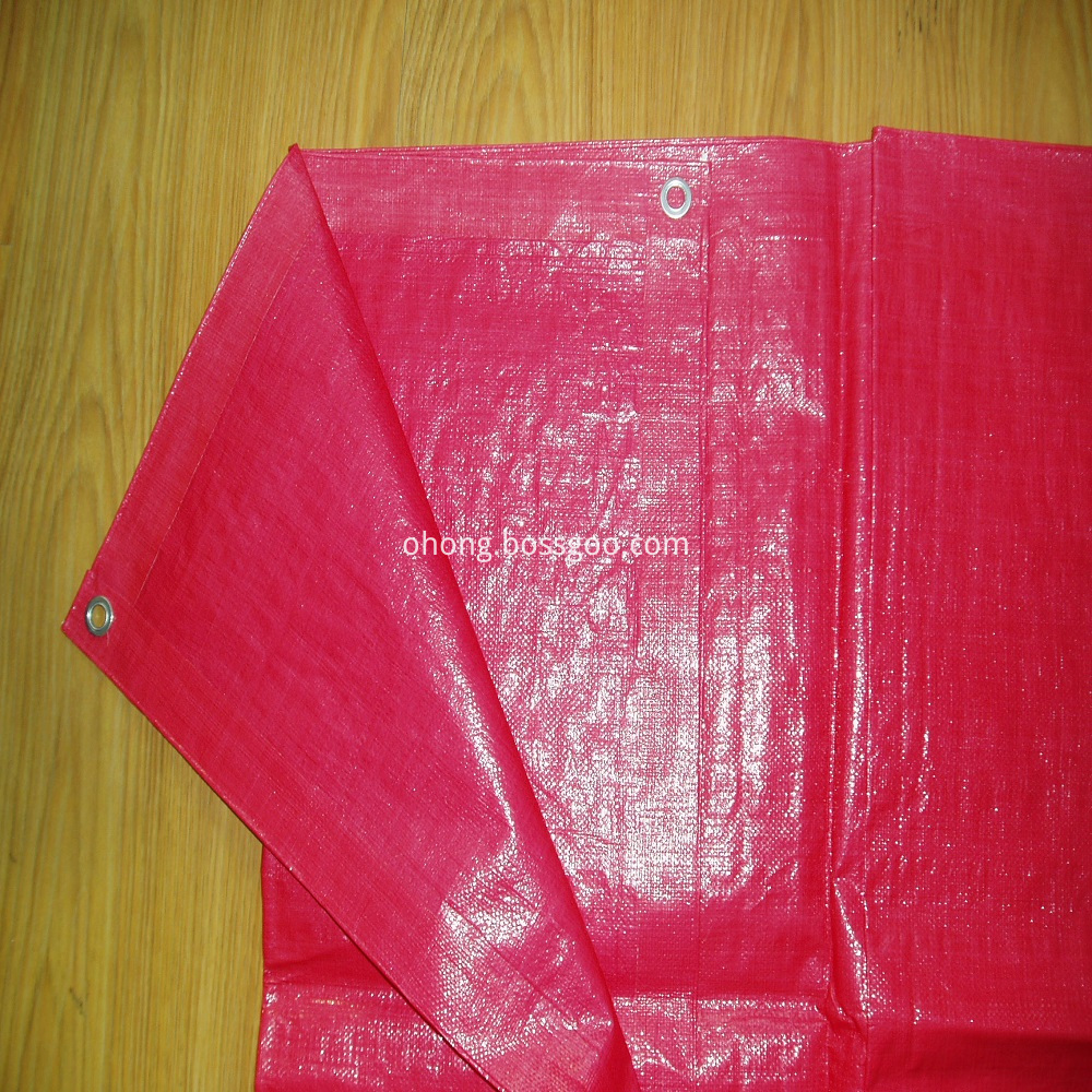 Red Poly Tarps