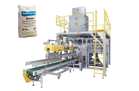 машина для фасовки соли salt bagging machine