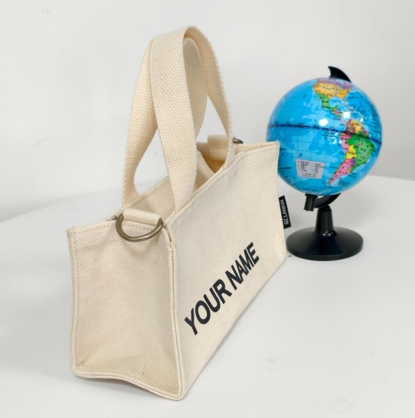 Japanese office worker sundries canvas tote bag Japanese office worker sundries canvas tote bag