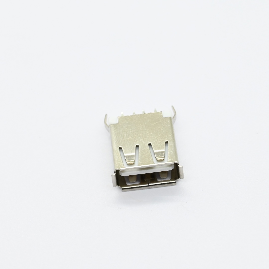 UAFS07B-BPBS0AD+USB A Type Receptacle Straight DIP L=15.lmm Crimping Bend Legs(5) UAFS07B-BPBS0AD+USB A Type Receptacle Straight DIP L=15.lmm Crimping Bend Legs(5)