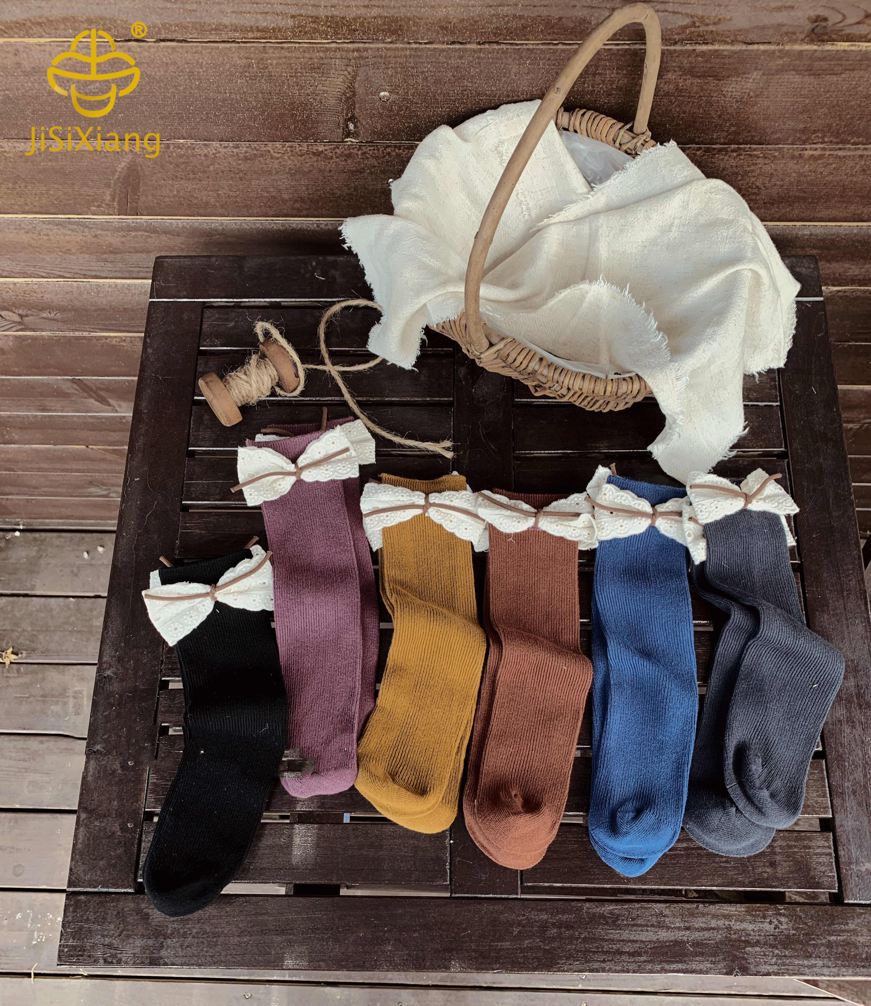 Cartoon Bow Long Tube Versatile Princess Socks Cartoon Bow Long Tube Versatile Princess Socks