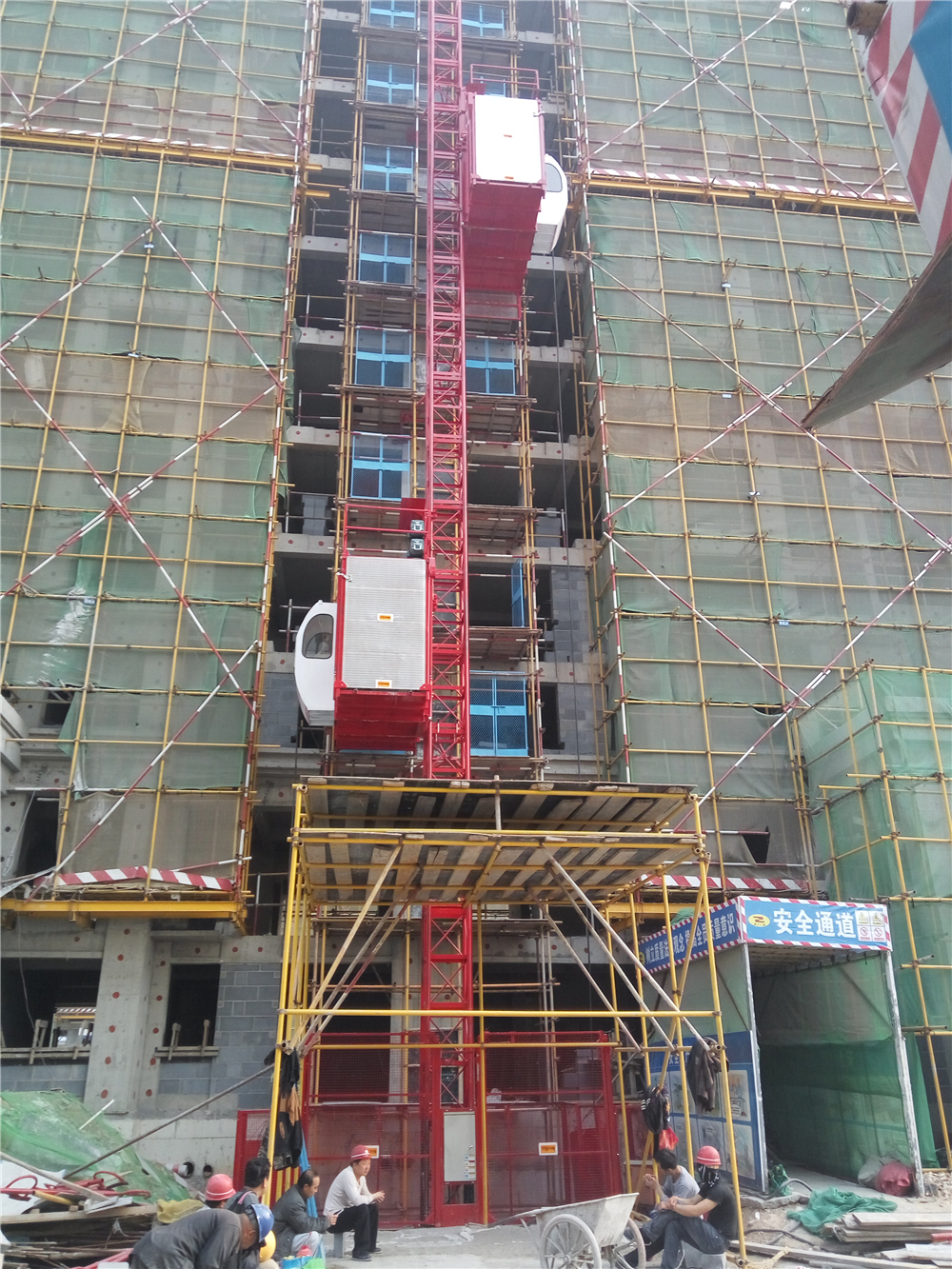 Elevador de construcción elevador de construcción Building Lifter Construction Hoist