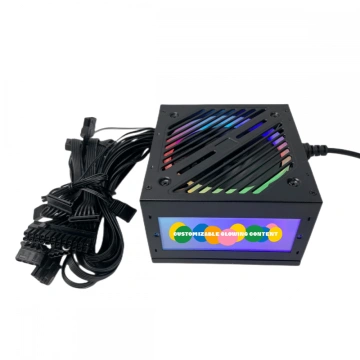 600W ATX pc Computer Power supply RGB Fan 600W ATX pc Computer Power supply RGB Fan