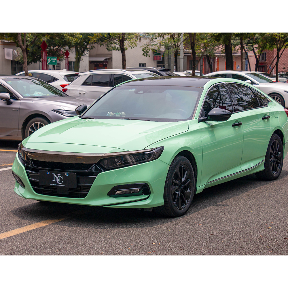 Hazy green Car Wrap Hazy green Car Wrap