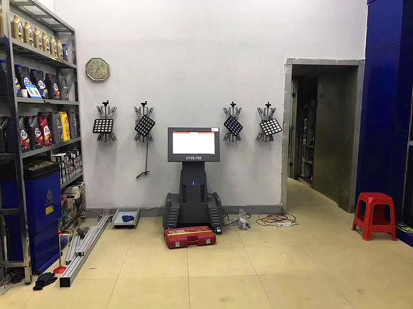 5D wheel alignment