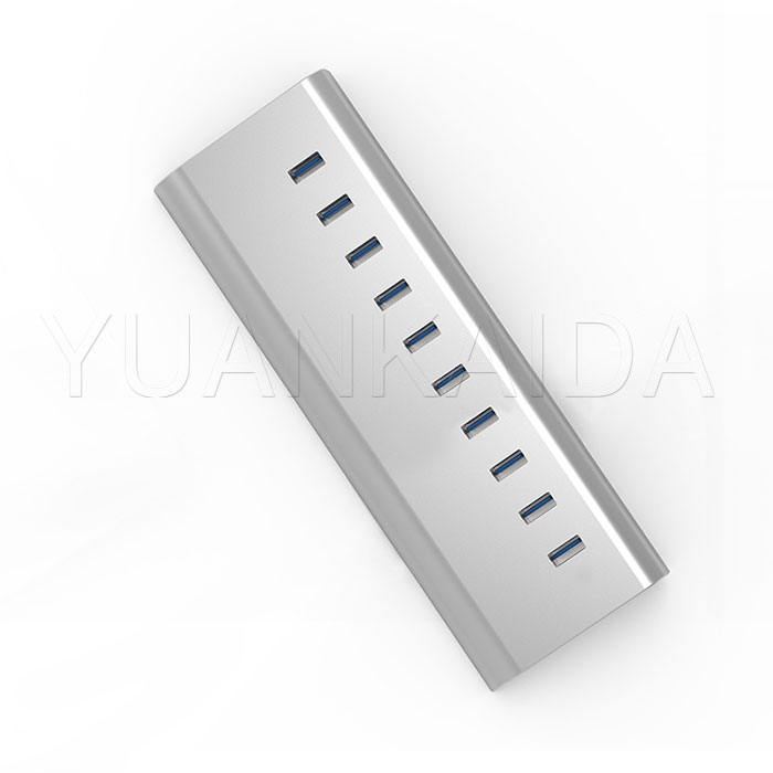 10 Ports USB 3.0 Hub Aluminum