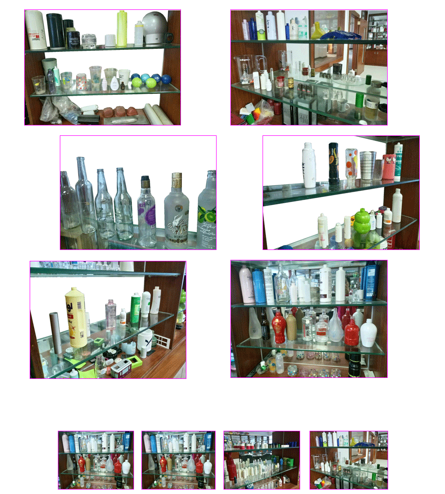 Printed samples of UVLED screen printing machine with shuttle Printed samples of UVLED screen printing machine with shuttle