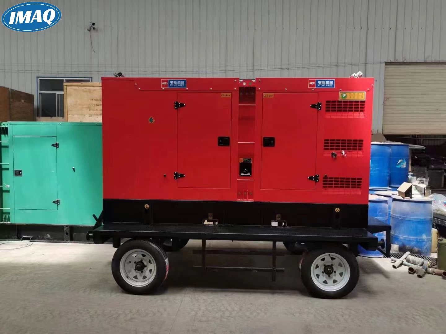 Yuchai 50kW mobile trailer sil5 Yuchai 50kW mobile trailer sil5