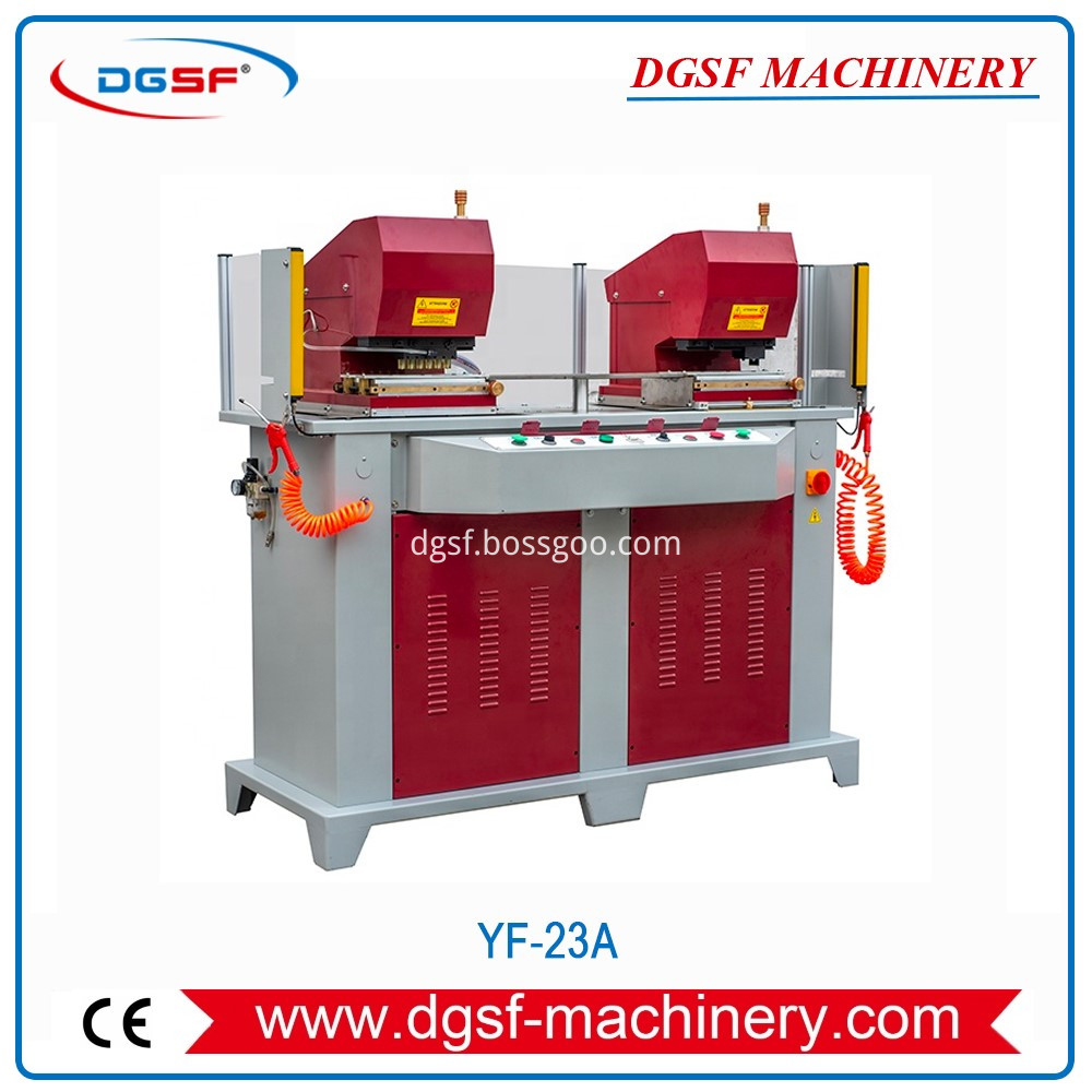 Double Heads Hydraulic Punching Machine Double Heads Hydraulic Punching Machine
