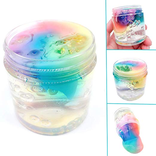 Slow Rising Rainbow Cloud Toy 4 Slow Rising Rainbow Cloud Toy 4