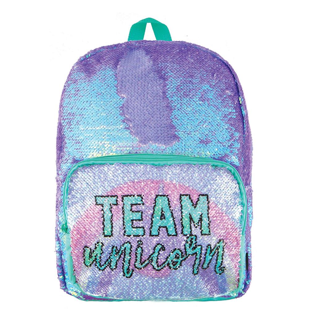 Unicorn Rainbow Sequin Backpack 1 Unicorn Rainbow Sequin Backpack 1