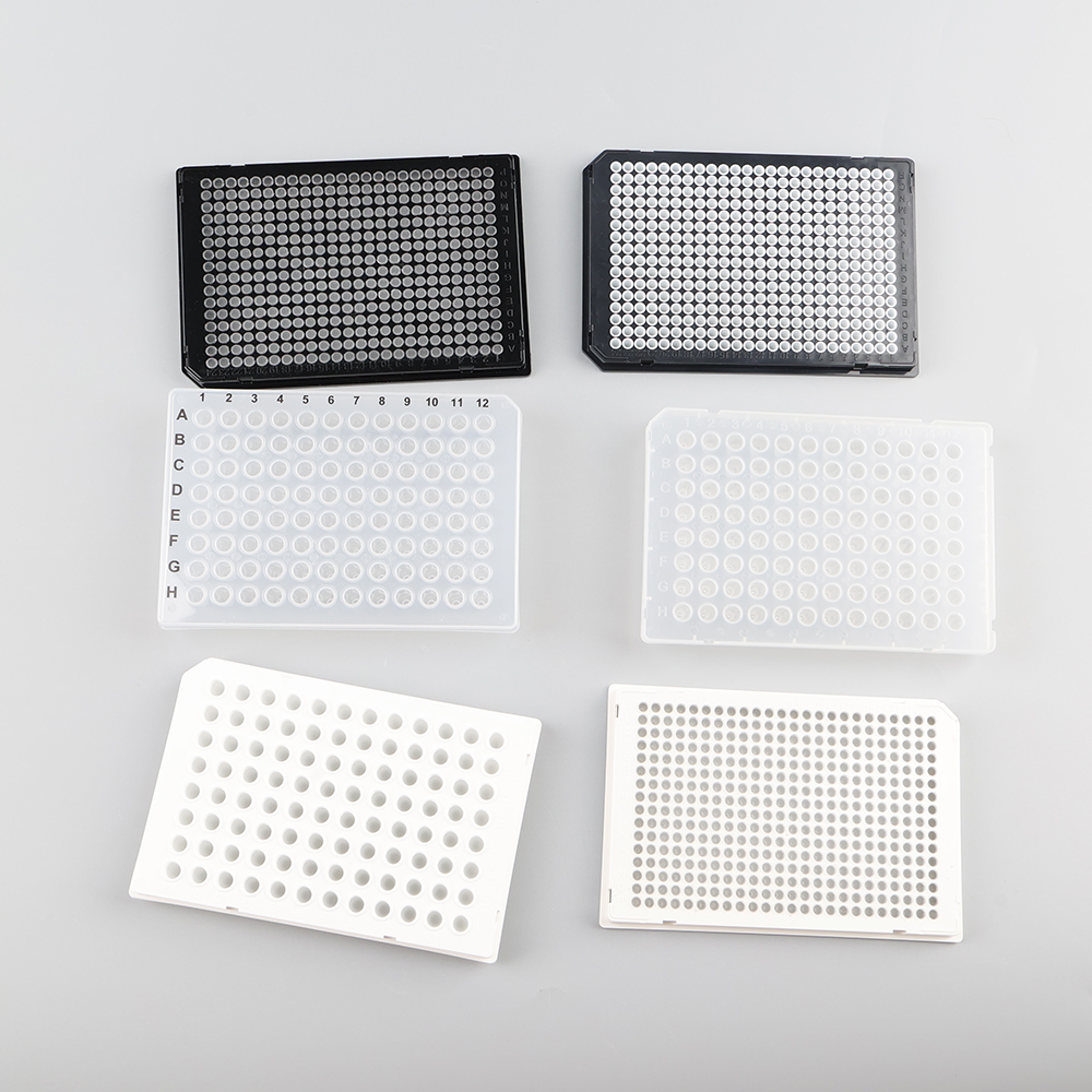 White, Black, Transparent 96 Well PCR Plates factory