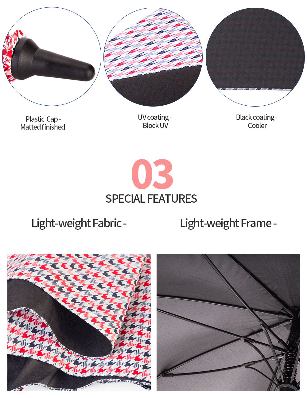 Auto Open Golfschirm Auto Open Golf Umbrella