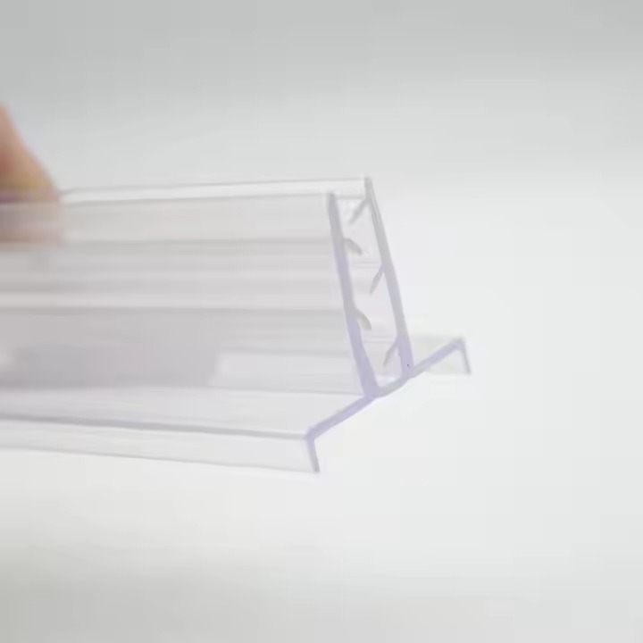 Plastic PVC Extrusion Profile Promotional Display Plastic PVC Extrusion Profile Promotional Display