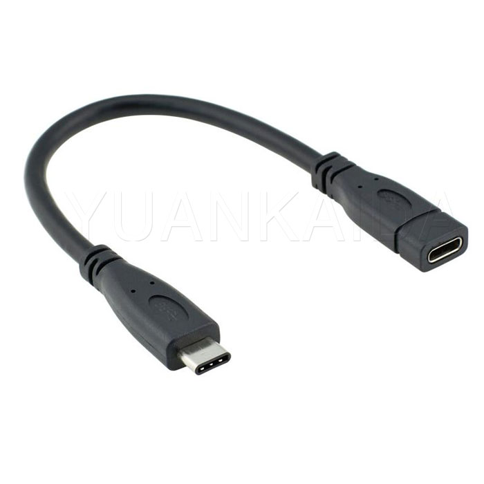 usb c male to usb c female cable