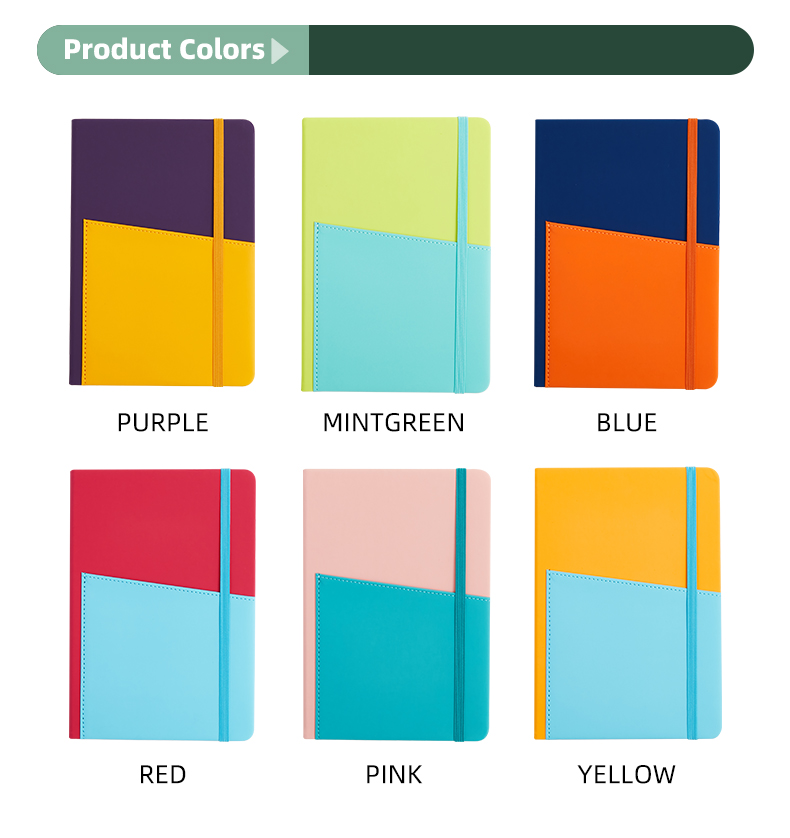 Pu cover notebook with pu pocket12 Pu cover notebook with pu pocket12
