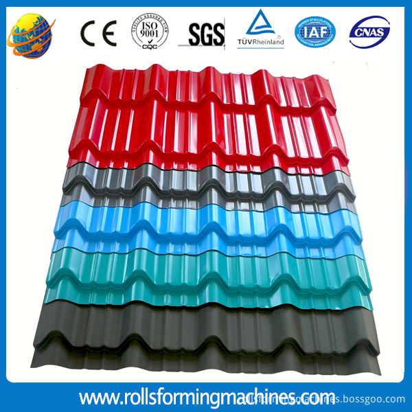 metal tile manufacturing equipment