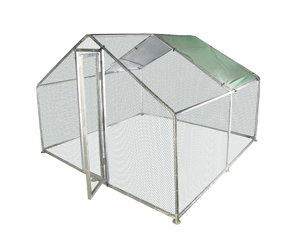 Überdachter Hähnchen Coop Run Covered Chicken Coop Run