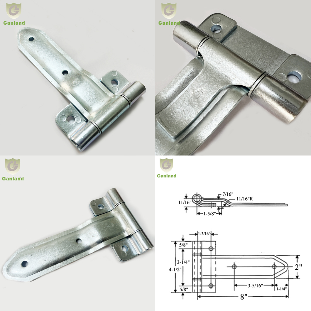 8 inch Steel T Strap Hinge 8 inch Steel T Strap Hinge